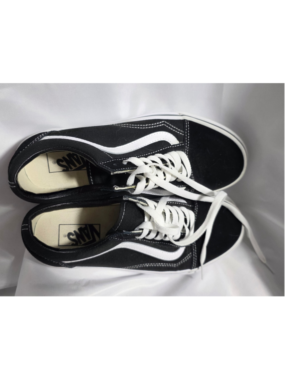 Vans Classic Old Skool Black and White Women's Sneakers